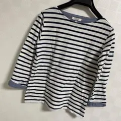 最終お値下げしました★AIGLE ストライプ カットソー