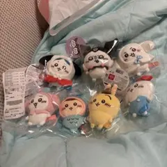 ちいかわ　サンリオキャラクターズ　マスコット7種コンプリートセット　Sanrio