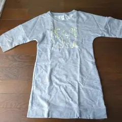 OLDNAVY グレー 七分袖ワンピース S/P (6-7)のサムネイル