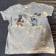 SHIPS ミッキーマウス Tシャツ キッズ Lサイズ グレー　レプリカスタイルのサムネイル