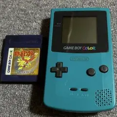 GAME BOY COLOR ゲームボーイカラー 本体　ターコイズ　ソフト付き