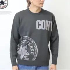 【新品】CONVERSE コンバース ロゴ セーター ニット Lサイズ