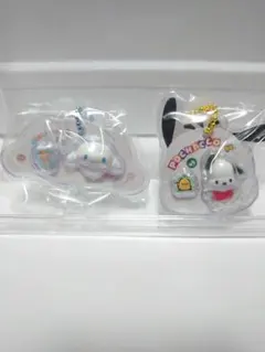 【シナモロール】【　ポチャッコ】　サンリオキャラクターズ パッケージチャーム