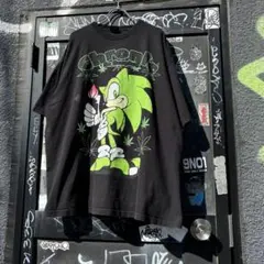 希少90s USA製sonicパロディUSA ヘンプホッグTシャツ - メルカリ