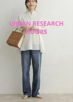 URBAN RESEARCH DOORS デニムワイドパンツのサムネイル