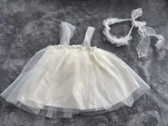 ベビー　ワンピース　カチューシャ