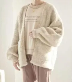 低身長 カーディガン