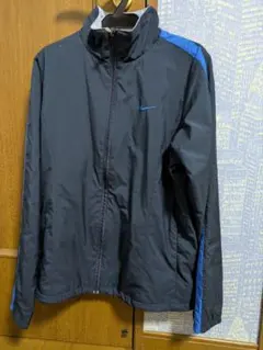 Nike ウィンドブレーカー M 黒/青