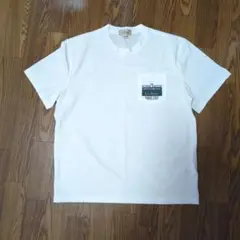 L.L.Bean ホワイト ポケットTシャツ　吸湿速乾