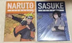 NARUTO 疾風伝 クリアファイル ロングホルダー 2枚セット