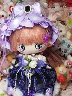 イルメールハンドメイドハッピードールイーマリーお姫様コーデパープル