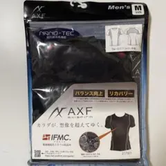 AXF　アクセフ　メンズ　クルーネックTシャツ　半袖　レッド　Mのサムネイル