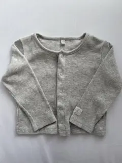 プチバトーオーガニックコットンカーディガン12￼m/74cm