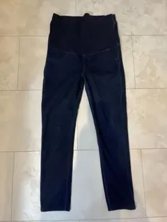 ユニクマタニティ レギンスパンツ M ダークブルー