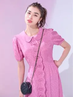 sister jane シスタージェーン ピンクリボンワンピースのサムネイル