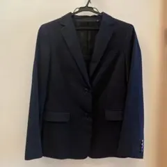 ネイビー ストライプ ビジネススーツ