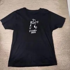 美品 granigh グラニフ Tシャツ 自撮り猫 黒 Mのサムネイル