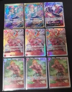 神速の拳　コビー　ガープ　孔雀　ひばり　海軍　SWORDデッキパーツ