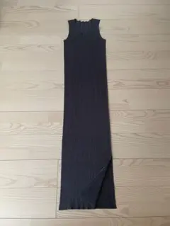 プリーツプリーズ ロングワンピース