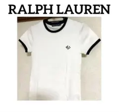 RALPH LAUREN 刺繍RLロゴ 半袖tシャツ sizeＭ