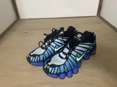 Nike Shox スニーカー 青/黒/灰