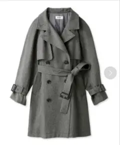 snidel スナイデル ミドルトレンチコート グレー/ 0