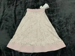 ミッシュマッシユ　ピンク　フレアスカート　新品