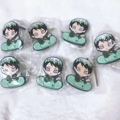 鬼滅の刃 キャラばんちょうこう　ヘアクリップ　愈史郎　7点セット