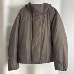 新品♪ ユニクロU ユニクロユー　パフテックパーカ　XL ブラウン