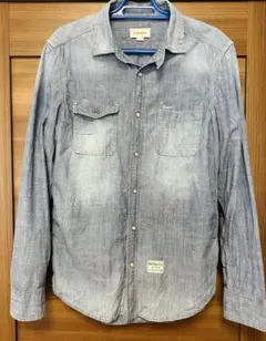 DIESEL デニムシャツ 長袖 ライトブルー