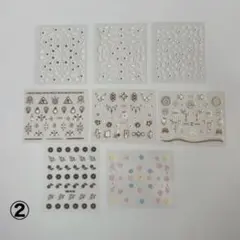 ② ネイルシール　まとめ売り　デコレーションシール　ネイル　セルフネイル