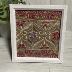 DSW2 インド刺繍　インテリア　写真立て　フォトフレーム　ハンドメイド