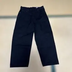 し*し様 スーパーバギーデニム　29×30 黒　中古
