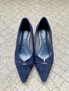 値下げ【美品】LE TALON(ルタロン) フロントオープンメタルパンプス