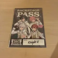 すとふぇすグッズ ノベルティステッカー Knight X 騎士X