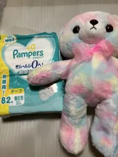 [토/일 한정] 팸퍼스 뉴본 82매 & 어뮤즈 플러시 토이 세트