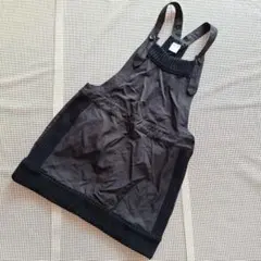 【ALDRIDGE JEUNE 】ニットデザインミニ丈 サロペット