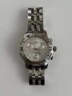TISSOT ティソ クロノグラフ 200m防水 腕時計白盤面のサムネイル