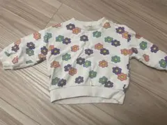 花柄トレーナー 90cm