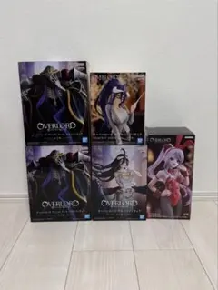 OVERLORD アルベド アインズウールゴウン　シャルティア5体セット