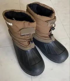 ノ*意様 MITSUUMA ミツウマ 防水防寒ブーツ スノーブーツ カーキ　 L