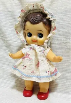 レア 昭和 レトロ キューピー 人形 ☆身長54cm☆ソフビ