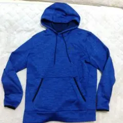 最終価格！Under Armour 青色フード付パーカー 　Lサイズ　175