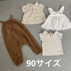 女の子　夏服　まとめ売り　ベビーギャップ　juo サロペット　半袖　Tシャツ
