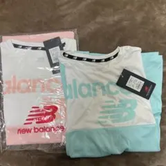New Balance トレーニング用半袖Tシャツ 2色セット M