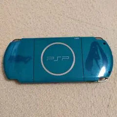 PSP-3000本体 初音ミクモデル バッテリーなし ソフト1枚 イヤホン 