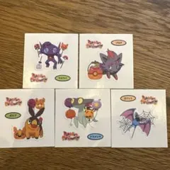 ポケモンデコキャラシール　ハロウィン