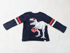 baby GAP 恐竜プリント 長袖Tシャツ 18-24ヶ月