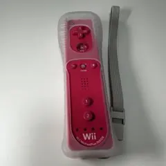 【動作良好】Wiiリモコンプラス（モーションプラス内蔵）ピンク ジャケット付