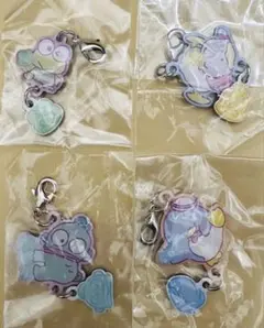 サンリオ はぴだんぶいチャーム ガチャ 4種 新品未開封